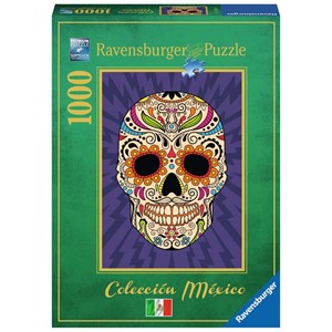Ravensburger (19686) - "Calavera mexicana" - 1000 pezzi