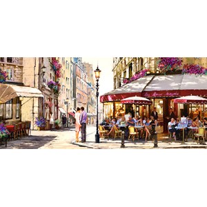 Castorland (B-060085) - Richard Macneil: "Lovers in Paris" - 600 pezzi