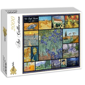Grafika (00837) - Vincent van Gogh: "Collage, Vincent Van Gogh" - 2000 pezzi