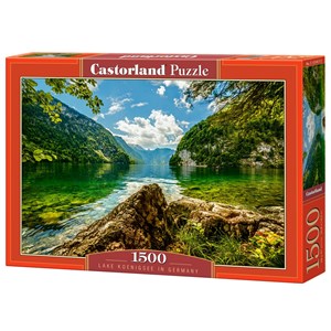 Castorland (C-151417) - "Lake Koenigsee in Germany" - 1500 pezzi