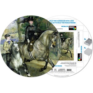 Pigment Hue (RRENR-41205) - Pierre-Auguste Renoir: "Woman riding horse" - 140 pezzi