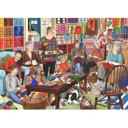 The House of Puzzles (3220) - "Knit & Natter" - 1000 pezzi