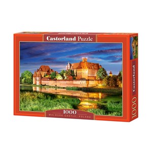 Castorland (C-103010) - "Poland, Malbork Castle" - 1000 pezzi