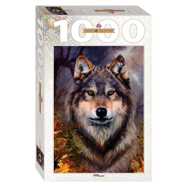Step Puzzle (79109) - Bente Schlick: "Wolf" - 1000 pezzi
