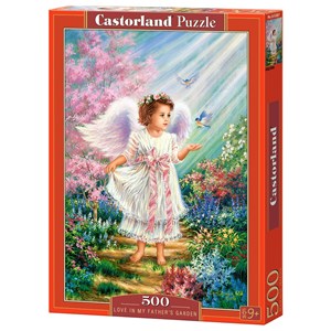 Castorland (B-52837) - "Love in my Father's Garden" - 500 pezzi