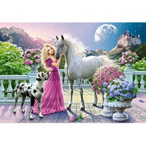 Castorland (C-151301) - "My Friend Unicorn" - 1500 pezzi