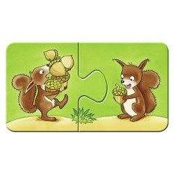 Ravensburger (06888) - "Farm Animals" - 2 pezzi