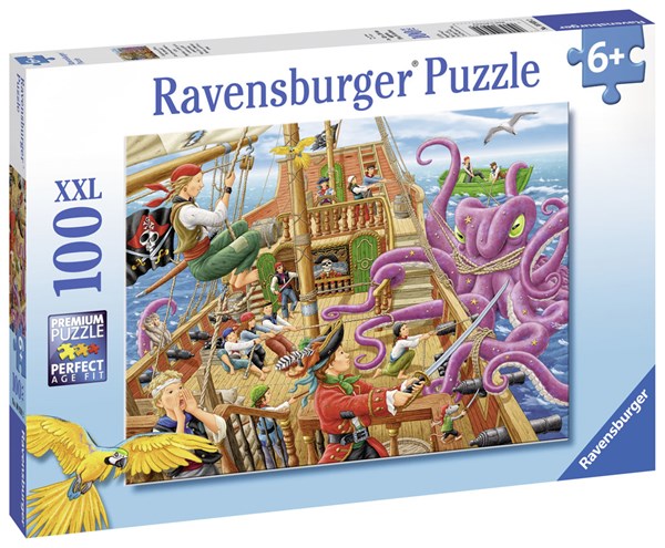 Ravensburger (10939) - "Pirate Boat Adventure" - 100 pezzi