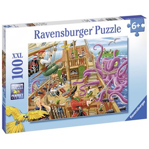 Ravensburger (10939) - "Pirate Boat Adventure" - 100 pezzi
