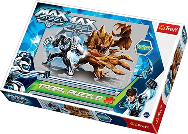 Trefl (16206) - "Max Steel, The Titans Fighting" - 100 pezzi