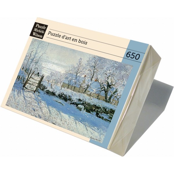 Puzzle Michele Wilson (C803-650) - Claude Monet: "The Magpie" - 650 pezzi