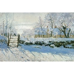 Puzzle Michele Wilson (C803-650) - Claude Monet: "The Magpie" - 650 pezzi
