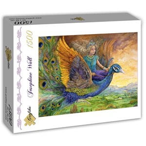 Grafika (T-00275) - Josephine Wall: "Peacock Princess" - 1500 pezzi