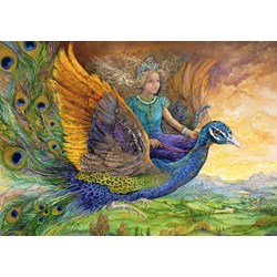 Grafika (T-00275) - Josephine Wall: "Peacock Princess" - 1500 pezzi