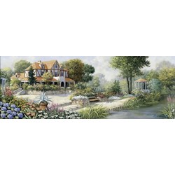 Art Puzzle (4333) - Peter Motz: "English Cottage" - 1000 pezzi