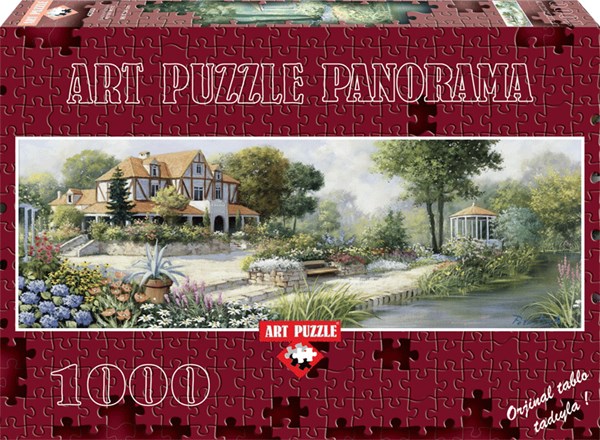 Art Puzzle (4333) - Peter Motz: "English Cottage" - 1000 pezzi