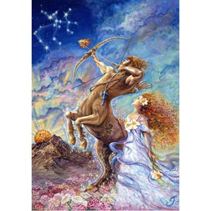 Grafika (00825) - Josephine Wall: "Zodiac Sign, Sagittarius" - 1000 pezzi