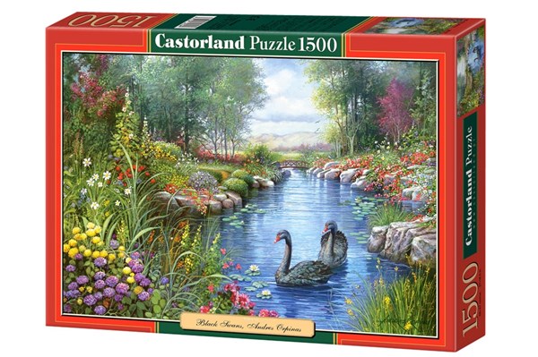 Castorland (C-151042) - "Black Swans" - 1500 pezzi