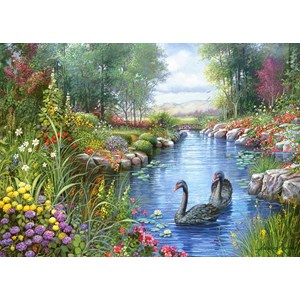 Castorland (C-151042) - "Black Swans" - 1500 pezzi
