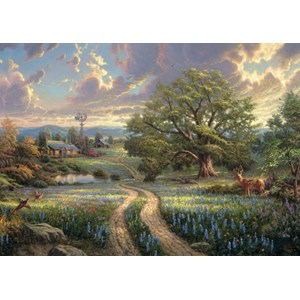 Schmidt Spiele (58461) - Thomas Kinkade: "Country Idyll" - 1000 pezzi