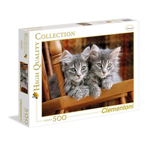 Clementoni (30545) - "Kittens" - 500 pezzi