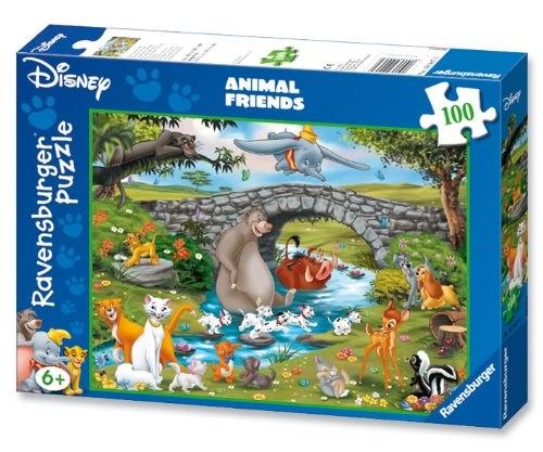 Ravensburger (10947) - "Animal Friends" - 100 pezzi