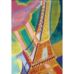 Puzzle Michele Wilson (Z276) - Robert Delaunay: "Eiffel Tower" - 30 pezzi