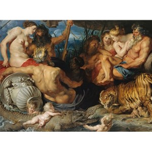Piatnik (547645) - Peter Paul Rubens: "The four great rivers of Antiquity, 1614" - 1000 pezzi