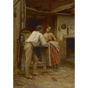 Grafika (00329) - "Southern Courtship, 1859" - 1000 pezzi