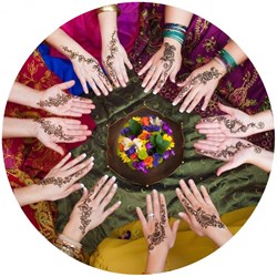 Grafika (Wood-00006) - "Indian Women" - 80 pezzi