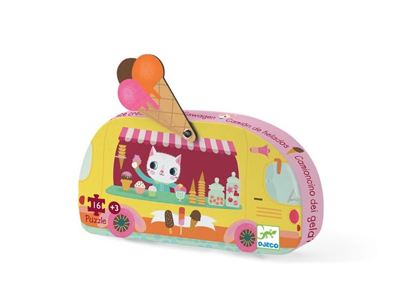 Djeco (07264) - "Ice Cream Truck" - 16 pezzi