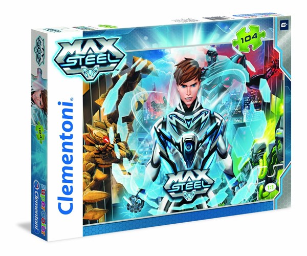 Clementoni (27895) - "Max Steel" - 104 pezzi