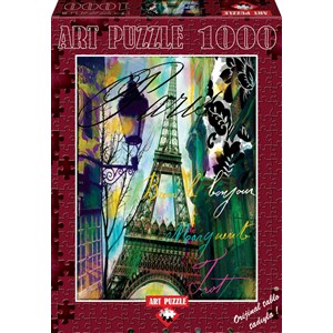 Art Puzzle (4459) - "Bonjour" - 1000 pezzi