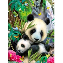 Ravensburger (13065) - "Charming Panda" - 300 pezzi