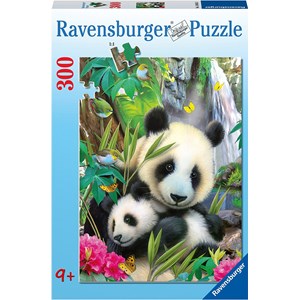 Ravensburger (13065) - "Charming Panda" - 300 pezzi
