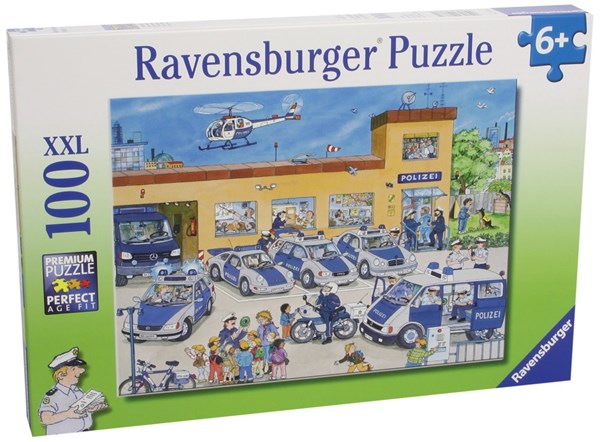 Ravensburger (10867) - "At the Police Station" - 100 pezzi