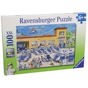 Ravensburger (10867) - "At the Police Station" - 100 pezzi