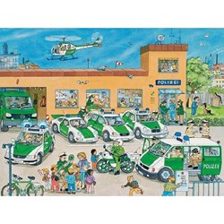 Ravensburger (10867) - "At the Police Station" - 100 pezzi