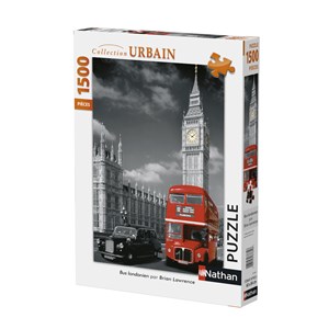 Nathan (87735) - "Red Bus in London" - 1500 pezzi