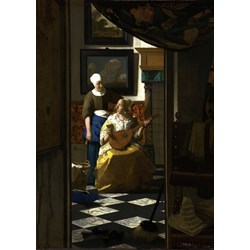 Grafika Kids (00156) - Johannes Vermeer: "The Loveletter, 1669-1670" - 24 pezzi
