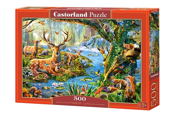 Castorland (B-52929) - "Forest Life" - 500 pezzi