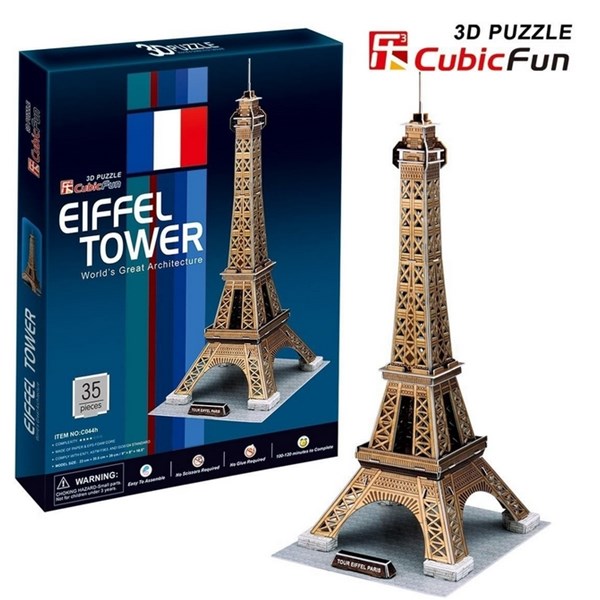 Cubic Fun (C044H) - "Eiffel Tower" - 35 pezzi