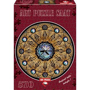 Art Puzzle (4148) - "Golden Clock" - 570 pezzi