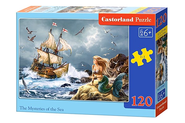 Castorland (B-13166) - "The Mysteries of the Sea" - 120 pezzi