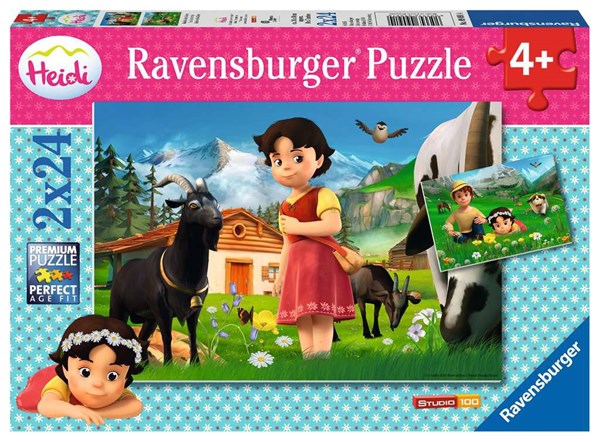 Ravensburger (09091) - "Heidi" - 24 pezzi