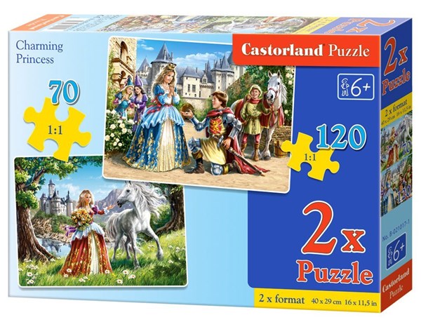 Castorland (B-21017) - "Charming princesses" - 70 120 pezzi
