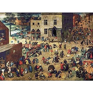Puzzle Michele Wilson (A904-1200) - Pieter Brueghel the Elder: "Children's Games" - 1200 pezzi