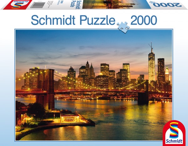 Schmidt Spiele (58189) - "New York" - 2000 pezzi