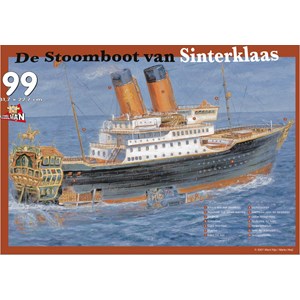 PuzzelMan (122) - "The Steamboat" - 99 pezzi