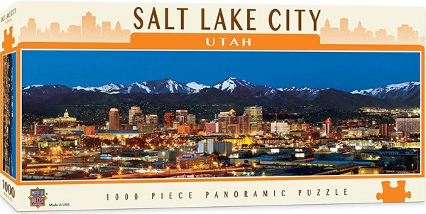 MasterPieces (71592) - "Salt Lake City, Utah" - 1000 pezzi